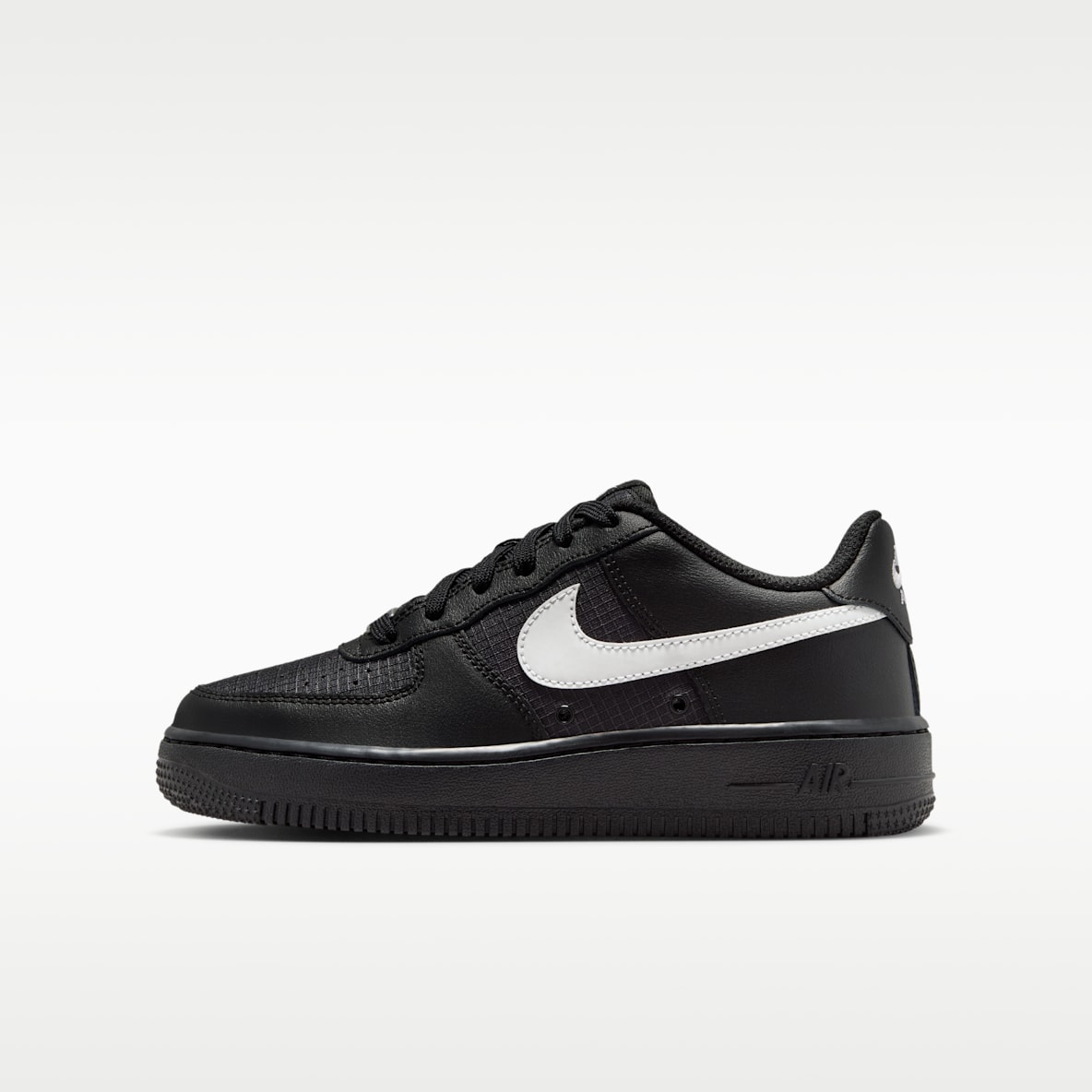 Black Air Force 1 Low Top Shoes. Nike ZA